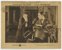 6a361 GOOD REFERENCES 8x10 LC '20 runaway Constance Talmadge is caught in the act!