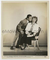 6a585 MISS GRANT TAKES RICHMOND 8x10 still '49 Lucille Ball surprised by William Holden's advance!