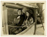 6a627 OUR HOSPITALITY 8x10.25 still '23 Buster Keaton is snubbed by pretty Natalie Talmadge!