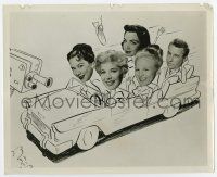 6a638 PATTI PAGE TV 8x10 still '50s star of the twice weekly musical show sponsored by Oldsmobile!