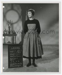6a745 SOUND OF MUSIC wardrobe test 8.25x10 still '65 full-length Julie Andrews in Maria costume!