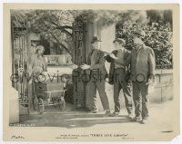 6a801 THREE LIVE GHOSTS 8x10.25 still '29 Robert Montgomery shown in his first credited role!