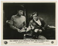 6a047 ABBOTT & COSTELLO MEET THE INVISIBLE MAN English FOH LC '51 Bud shows boxer Lou lots of cash!