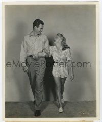 6a780 TENDER COMRADE 8.25x10 still '44 Ginger Rogers & Robert Ryan arm-in-arm from 1sh by Miehle!