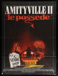 6b714 AMITYVILLE II French 1p '82 The Possession, haunted house, directed by Damiano Damiani!