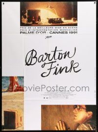 6b723 BARTON FINK French 1p '91 Coen Brothers, John Turturro, great different image!