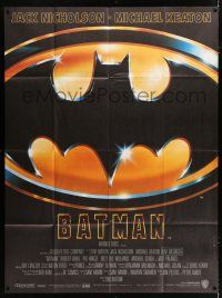 6b724 BATMAN French 1p '89 Michael Keaton, Jack Nicholson, directed by Tim Burton!