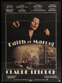 6b758 EDITH & MARCEL French 1p '83 Claude Lelouch's biography of singer Piaf & boxer Cerdan!