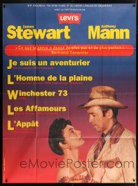 6b806 JAMES STEWART/ANTHONY MANN FILM FESTIVAL French 1p '90s with Corinne Calvet in Far Country!