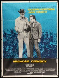 6b860 MIDNIGHT COWBOY French 1p '69 Dustin Hoffman, Jon Voight, John Schlesinger classic!
