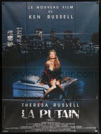 6b995 WHORE French 1p '92 Ken Russell directs sexy prostitute Theresa Russell in the title role!