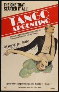 6b151 TANGO ARGENTINO stage play WC '99 the one that started it all, let yourself go again!