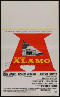 6b177 ALAMO roadshow WC '60 John Wayne & Richard Widmark in the Texas War of Independence!