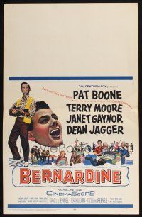6b216 BERNARDINE WC '57 art of America's new boyfriend Pat Boone is on the screen!
