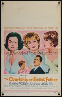 6b267 COURTSHIP OF EDDIE'S FATHER WC '63 Ron Howard helps Glenn Ford choose his new mother!