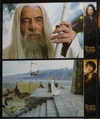 6b684 LORD OF THE RINGS: THE TWO TOWERS 13 French LCs '02 Peter Jackson & J.R.R. Tolkien epic!