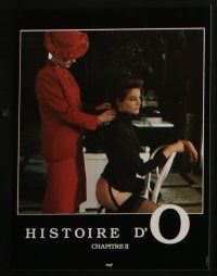 6b698 STORY OF O: PART II 8 French LCs '84 directed by Eric Rochat, wild sexy images!