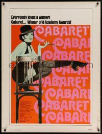 6c204 CABARET 30x40 R74 Liza Minnelli sings & dances in Nazi Germany, directed by Bob Fosse!