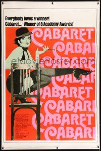 6c383 CABARET 40x60 R74 Liza Minnelli sings & dances in Nazi Germany, directed by Bob Fosse!