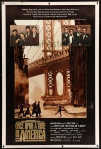 6c482 ONCE UPON A TIME IN AMERICA 40x60 '84 Robert De Niro, James Woods, directed by Sergio Leone!