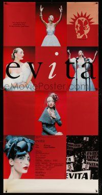 6c119 EVITA 42x85 stage poster '98 Natalie Toro, music by Andrew Lloyd Webber!