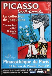 6c033 PICASSO INTIME 47x68 French museum/art exhibition '03 cool art of his famous Madame Z!