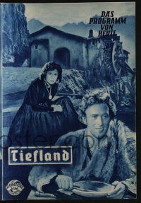 6d370 LOWLANDS Austrian program '54 Leni Riefenstahl's Tiefland, which she also stars in!