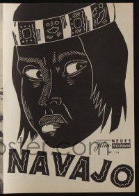 6d382 NAVAJO Austrian program '56 Native American Indians, great different art & photos!
