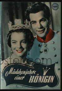 6d411 STORY OF VICKIE Austrian program '58 many images of pretty Princess Romy Schneider!
