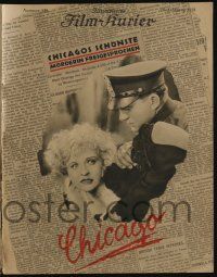 6d046 CHICAGO German program '28 Phyllis Haver as Roxie Hart, cool different images!
