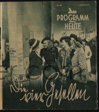 6d072 DIE VIER GESELLEN German program '38 directed by Carl Froelich, images of Ingrid Bergman!