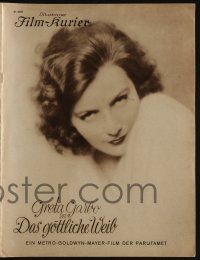 6d073 DIVINE WOMAN German program '28 different images of beautiful Greta Garbo, Victor Sjostrom!