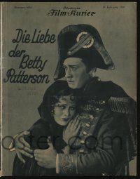 6d109 GLORIOUS BETSY German program '28 different images of Dolores Costello & Conrad Nagel!
