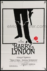 6f060 BARRY LYNDON awards 1sh '75 Stanley Kubrick, Ryan O'Neal, great art by Joineau Bourduge!