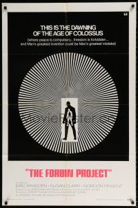 6f176 COLOSSUS: THE FORBIN PROJECT int'l 1sh '70 the day man built himself out of existence!
