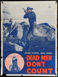 6f201 CRY FOR REVENGE 1sh '68 spaghetti western image, Anthony Steffen!