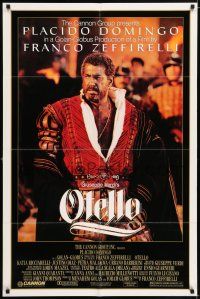 6f651 OTHELLO 1sh '86 Franco Zeffirelli, Placido Domingo, William Shakespeare!