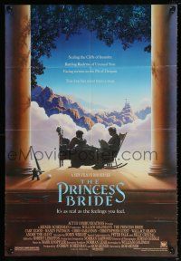 6f696 PRINCESS BRIDE 1sh '87 Rob Reiner fantasy classic as real as the feelings you feel!