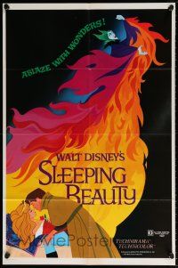 6f797 SLEEPING BEAUTY style A 1sh R79 Walt Disney cartoon fairy tale fantasy classic!