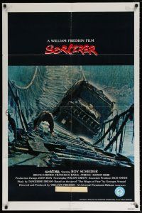 6f806 SORCERER 1sh '77 William Friedkin, Roy Scheider, Wages of Fear!