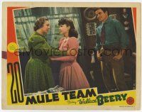 6g024 20 MULE TEAM LC '40 Anne Baxter in her very first movie, Noah Beery Jr., Marjorie Rambeau