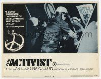 6g036 ACTIVIST LC #7 '70 X-rated counter-culture documentary, great image of police at protest!