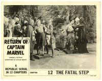6g041 ADVENTURES OF CAPTAIN MARVEL chapter 12 LC R53 Scorpion has people trapped, The Fatal Step!