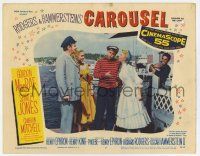 6g143 CAROUSEL LC #7 '56 Gordon MacRae & Shirley Jones in Rodgers & Hammerstein musical!