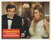 6g146 CASINO ROYALE LC #7 '67 c/u of Peter Sellers as fake James Bond with sexy Ursula Andress!