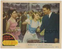 6g181 DATE WITH JUDY LC #4 '48 young Elizabeth Taylor, Jane Powell & Robert Stack by punch bowl!