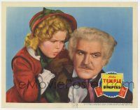 6g197 DIMPLES LC '36 great close up of adorable Shirley Temple scolding Frank Morgan!