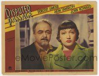 6g201 DISPUTED PASSAGE LC '39 great close up of Chinese Dorothy Lamour with Akim Tamiroff!