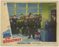 6g213 DR. BROADWAY LC '42 Macdonald Carey is a doctor who helps show people & solves crimes!