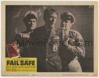 6g225 FAIL SAFE LC '64 military police restrain officer Fritz Weaver, who can't take the strain!